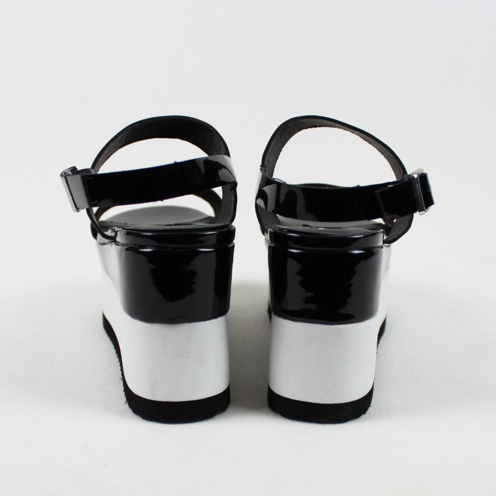 Forever 21 Monochrome Platform Sandals - Picture 7 of 16